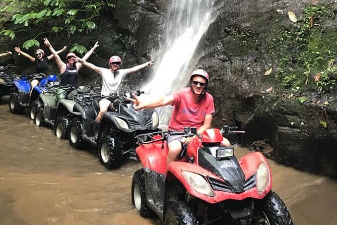 Bali ATV Quad Bike Through Tunnel, Waterfall, White Water Rafting - Tandem ATV Reality Check: How Two-Up Changes the Comfort