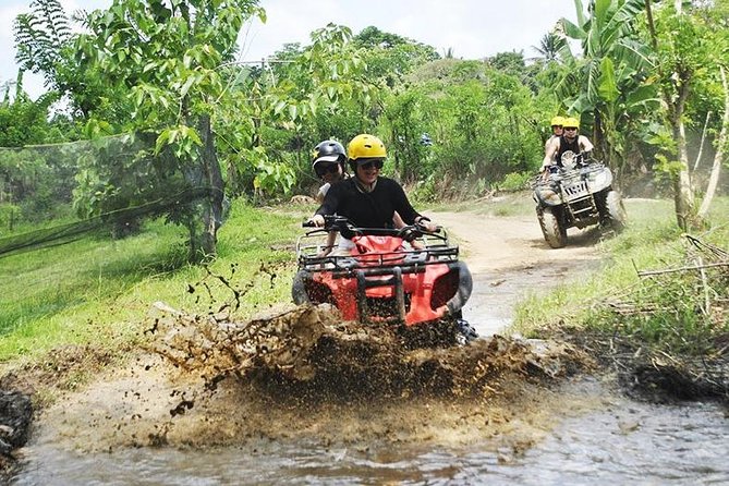 Bali ATV Quad Bike with Monkey Forest and Tegenungan Waterfall - Tegenungan Waterfall: popular scenery with a crowd-and-trash reality check
