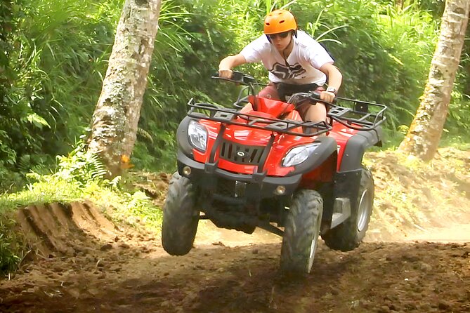 Bali ATV Ride And Ubud Tour Packages : Best Quad Bike Trip - Tegalalang Rice Terrace and Tegenungan Waterfall for real wow photos