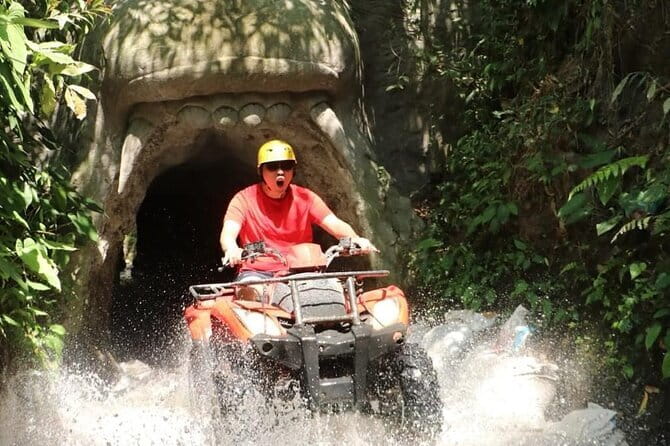 Bali ATV Ride Ubud Waterfall,RiceField,River,Kingkong-Temple cave - The Ubud Route That Feels Like a Real Countryside Adventure