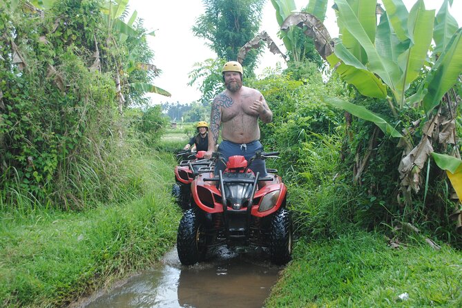 Bali Ayung Rafting and ATV Ride Adventure (Best and Fun) - Stop 2: ATV ride through rice fields and village roads at sightseeing pace