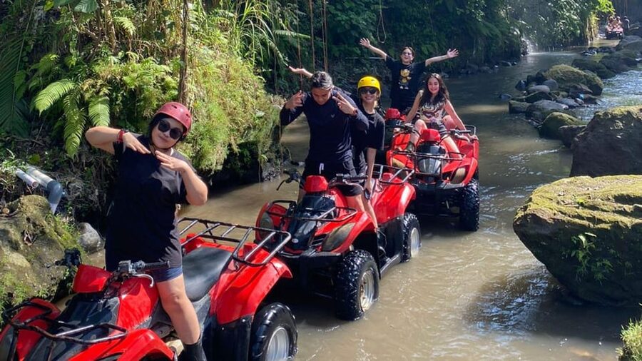 Bali: Beji River Adventure ATV Adventure Exclusive trails - Mysterious Cave Tracks: Confident Riding in Cooler, Darker Spots