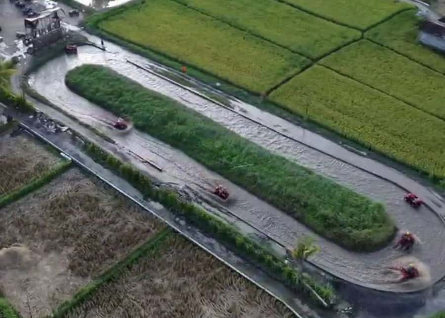 Bali: Beji River Adventure ATV Adventure Exclusive trails - Water Fun Speed Track: Wet, Speedy, and Sometimes Weather-Dependent