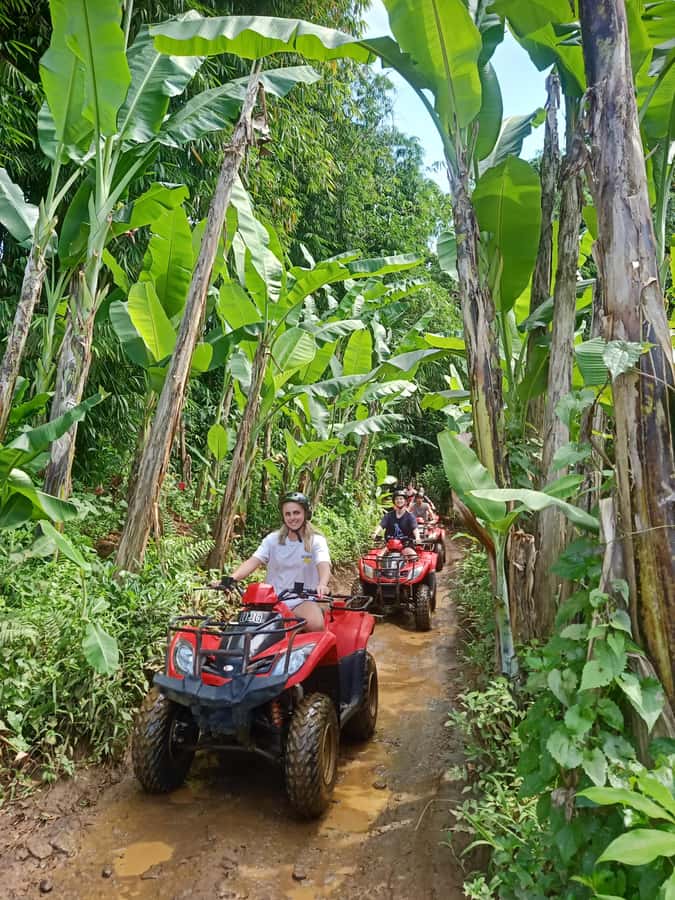 Bali: Gorilla Cave Quad Bike Tour & Cretya Infinity Pool - Gorilla Cave Stop: What You’re Actually Getting