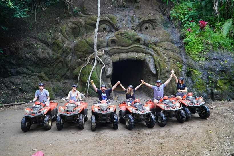Bali: Gorilla Cave Quad Bike Tour & Cretya Infinity Pool - Rice Terraces, Jungle Scenes, and the Route’s Nature Stops