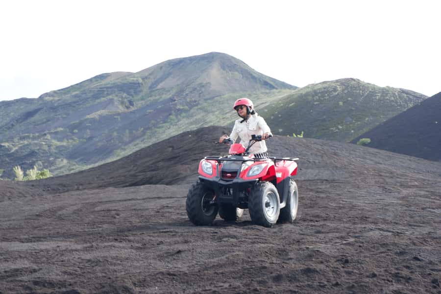 Bali: Mount Batur Quad Bike Tour and Natural Hot Springs - Mount Batur Quad Ride: Black Lava Fun With Real Training