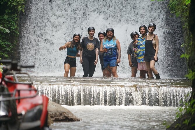 Bali Quad Bike Through Gorilla Cave - Monkey Forest and Waterfall - Lunch at Abiansila and post-ride showers