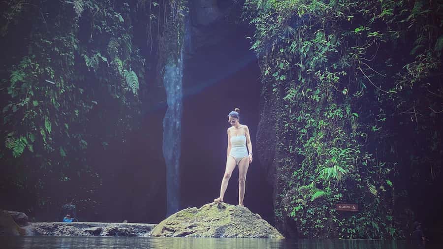 Bali: Ubud Gorilla Cave Track ATV & Waterfall Tour with Meal - The ATV track: rice paddies, river runs, and Gorilla Face Cave vibes