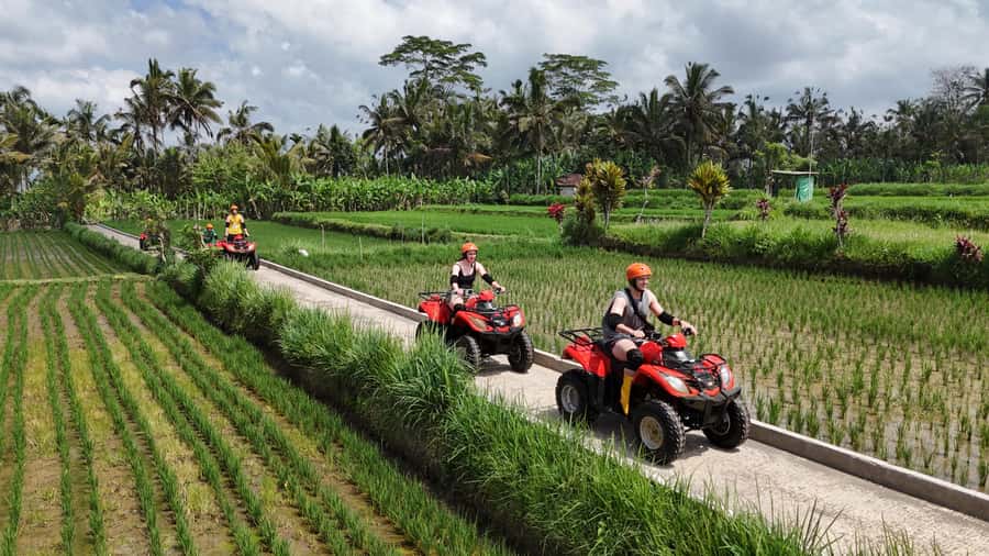 Bali: Ubud Gorilla Face ATV and Ayung Rafting Trip with Meal - What to pack for Bali mud and river water