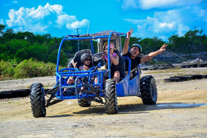 Bavaro Adventure Park Buggy Ride, Zipline Mega Splash, and Waterfall Pool - Mega Splash zipline: 6 lines, the Himalayan Bridge, and water landing