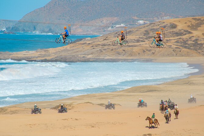 Beach ATV Adventure, Free Horseback Ride, and Sky Bike Experience - Sky Bikes and the High Altitude Feel: Views You Can Pedal