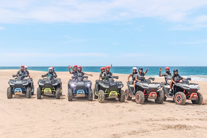 Beach ATV and Sky Bike Tour in Cabo - Cactus Tours stop: getting oriented before you head into the wild