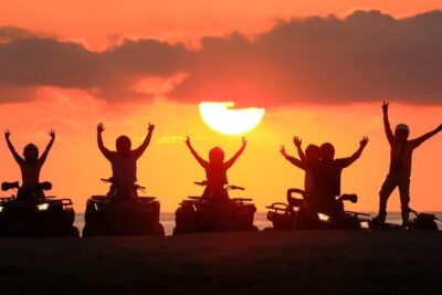 Beach ATV and Sky Bike Tour in Cabo - Desert camp to ATV briefing: gear up and learn the side-by-side basics