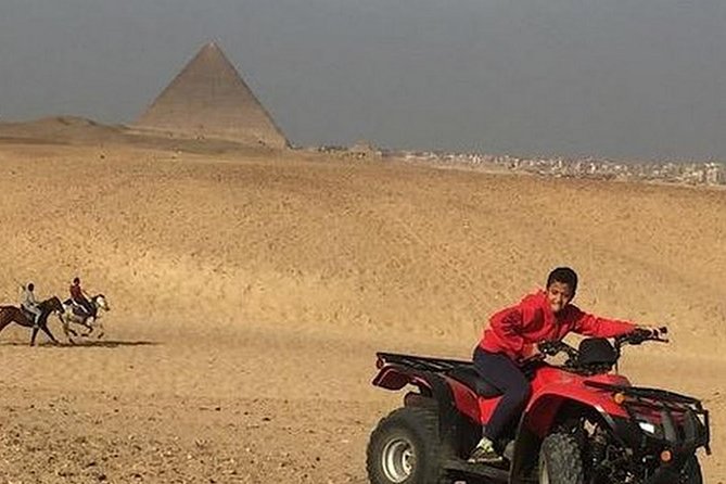 Best Adventure Tours Visit Giza Pyramids and ATV Quad Bike Ride in Desert - Who this tour suits best