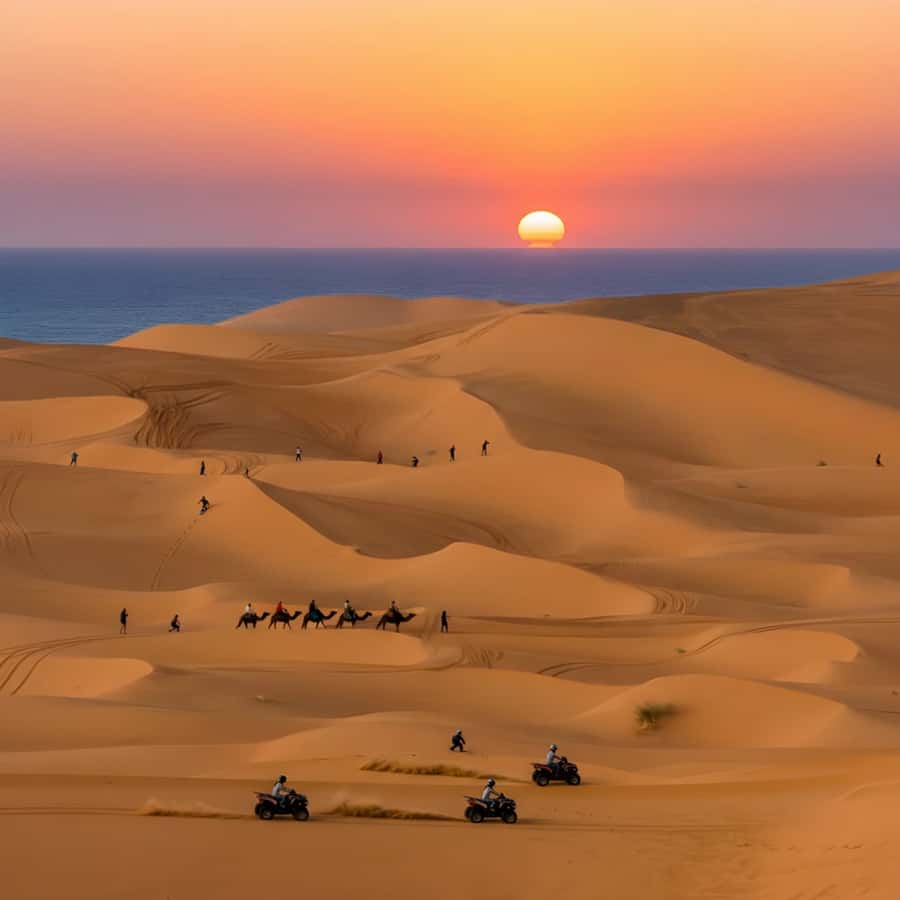Best Agadir Desert Adventure: Quad Camel Sandboarding & BBQ - Hidden canyon stop: a scenic reset between dunes thrills