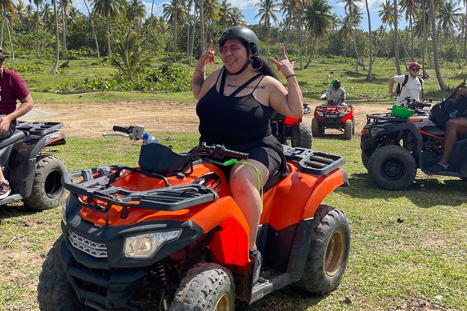 Best ATV Tour In Punta Cana - Stop 1: Playa Limon ATV riding and fresh coconut water