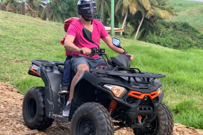 Best ATV Tour In Punta Cana - The mountain segment: Samana Bay views at about 1,000 feet