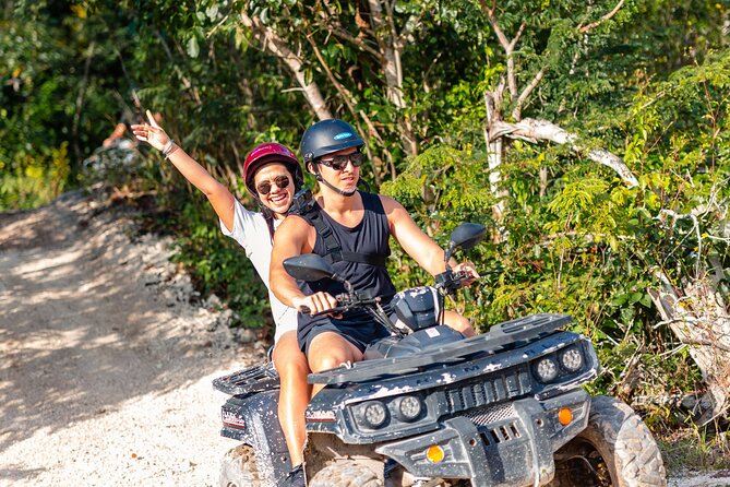 Best Cozumel ATV Jungle Tour + Jade Cavern + Beach + Locker - The Mayan cenote moment (listed as Jade Cavern): a cool reset