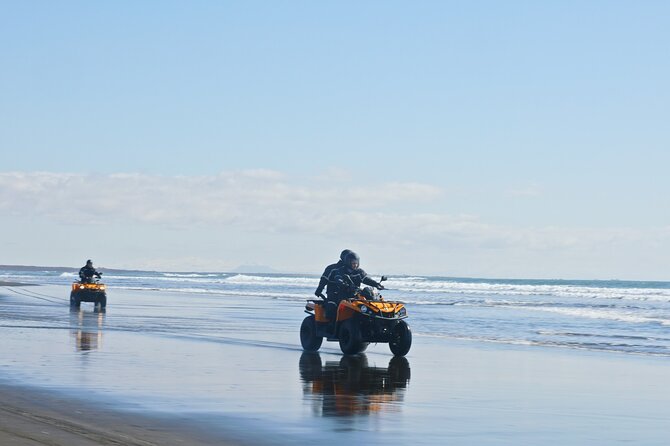 Black Beach ATV - QUAD Tour - The route flow: what happens before and during the black sand part
