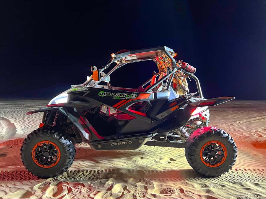 Boa Vista: Night Buggy Tour under the Stars (2-Hour) - From the road near Rabil to the start of the dunes