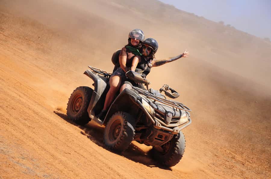Boa Vista: Off-Road Quad Bike to Santa Monica & Caves - Santa Monica Beach: long white sand with clear, turquoise water