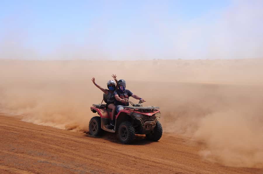 Boa Vista: Off-Road Quad Bike to Santa Monica & Caves - Hotel pickup and start times: don’t let them catch you off guard