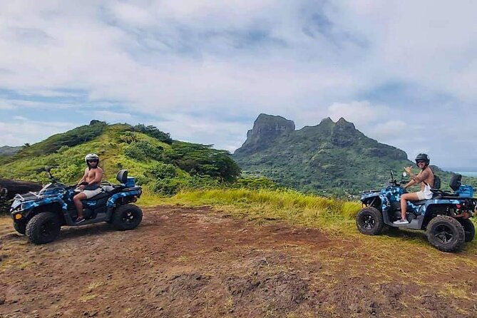 Bora Bora Atv-Quad Tours - Mt. Popoti: the summit view you ride for