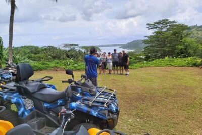 Bora Bora Atv-Quad Tours - The ride to the mountain: from training wheels to real off-road