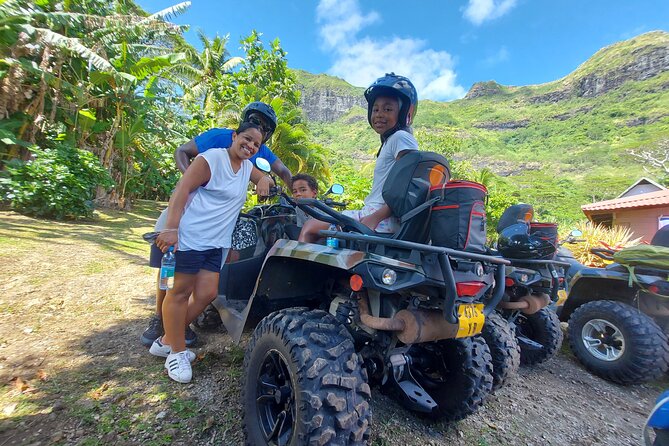 Bora Bora Atv-Quad Tours - Faanui Valley: culture, relics, and a view of Faanui Bay