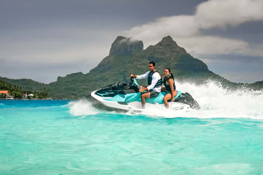 Bora Bora: Combo ATV & Jet Ski Day Trip with Polynesian BBQ - Polynesian BBQ on a motu: what you actually eat