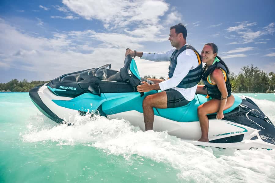Bora Bora: Combo ATV & Jet Ski Day Trip with Polynesian BBQ - Guides and group size: small team, clear communication