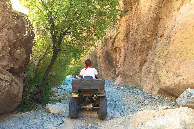 Box Canyon ATV Tour in Florence, Arizona - Entering Box Canyon from the Tortilla Mountains: the ride feel