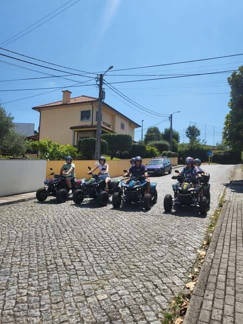 Braga: Quad bike ride, experience the adventure in Braga with Quad Paradise! - Meeting downtown: getting ready at Quad Paradise Shop