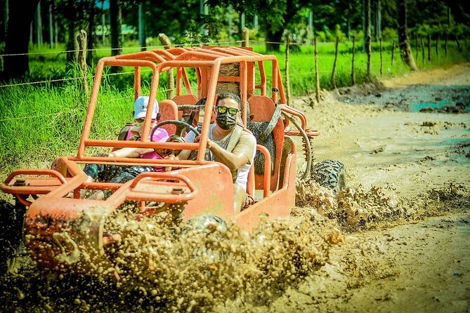 Buggy Adventure Tour with Chocolate and Coffee in Punta Cana - Boogies Punta Cana stop: safety briefing and getting ready for muddy fun
