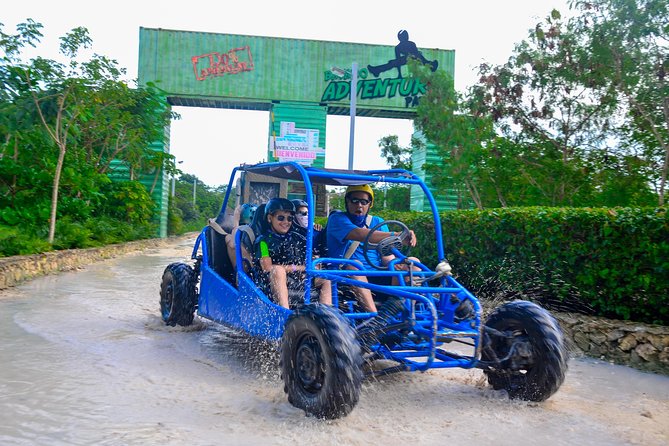 Buggy Adventure, Zipline Mega Splash and Waterfall Pool at Bavaro Adventure Park - Getting picked up and getting oriented: the part people forget to plan