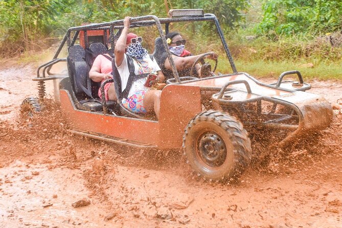 Buggy Excursion to Macau Beach and Natural Cave - Entering the Ranch: Buggy Safety, Headsets, and Real Countryside Roads