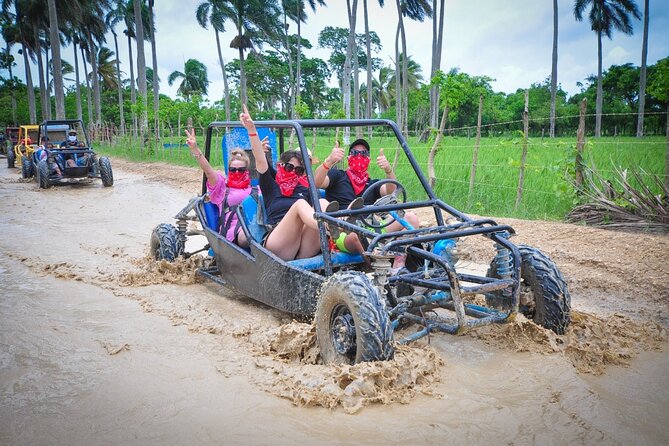 Buggy Extreme Tour to Macau Beach and River Cave in Punta Cana - Macao Beach Finish: White Sand, Turquoise Water, and Breathing Time