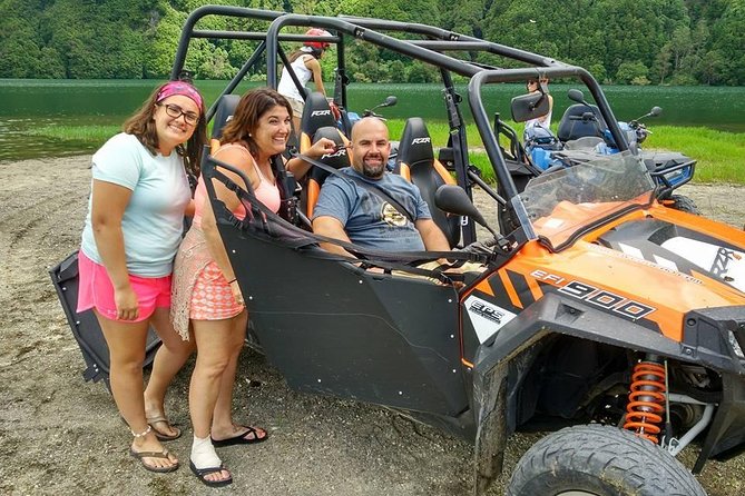Buggy Off-Road Excursion from Ponta Delgada to Sete Cidades - HD - The scenic start: Covoada and the first viewpoint hits
