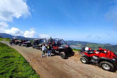 Buggy – Off-road Excursion w/ lunch from Ponta Delgada to Sete Cidades (Shared) - The UTV Setup: Helmets, Shared Driving, and Real Requirements