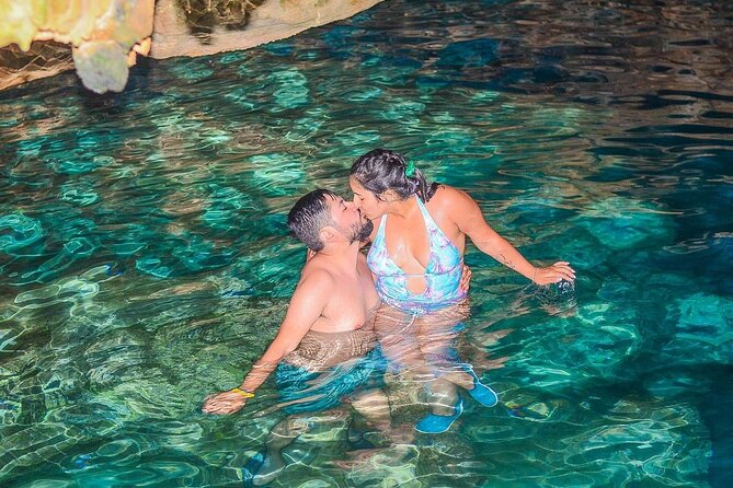 Buggy or ATV Tour at Macao Beach and the cave in Punta Cana - Domitai Park cave swim: cold water, crystal clarity, and depth surprises