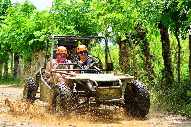 Buggy Ride, Horseback, Zipline,Eco Farm,Macao Beach - Zipline Between Trees With Jungle Views