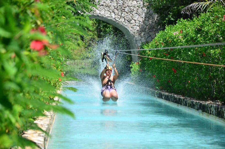 Buggy Ride, Zipline Splash & Waterfall Pool Combo with Lunch - Buggy Off-Road Inside an Abandoned Mine Track