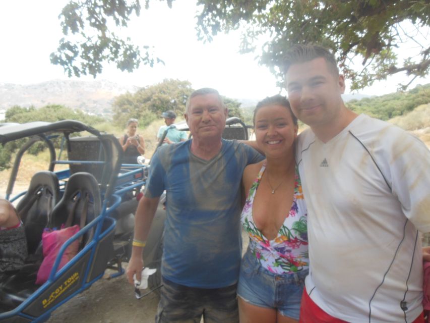 Buggy safari Crete (Transfer and lunch) analipsi- hersonisos - Potamos Beach swim and snorkeling near the end