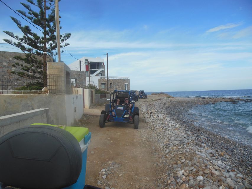 Buggy safari Crete (Transfer and lunch) analipsi- hersonisos - Malia Palace photo stop and the village warm-up in Sissi
