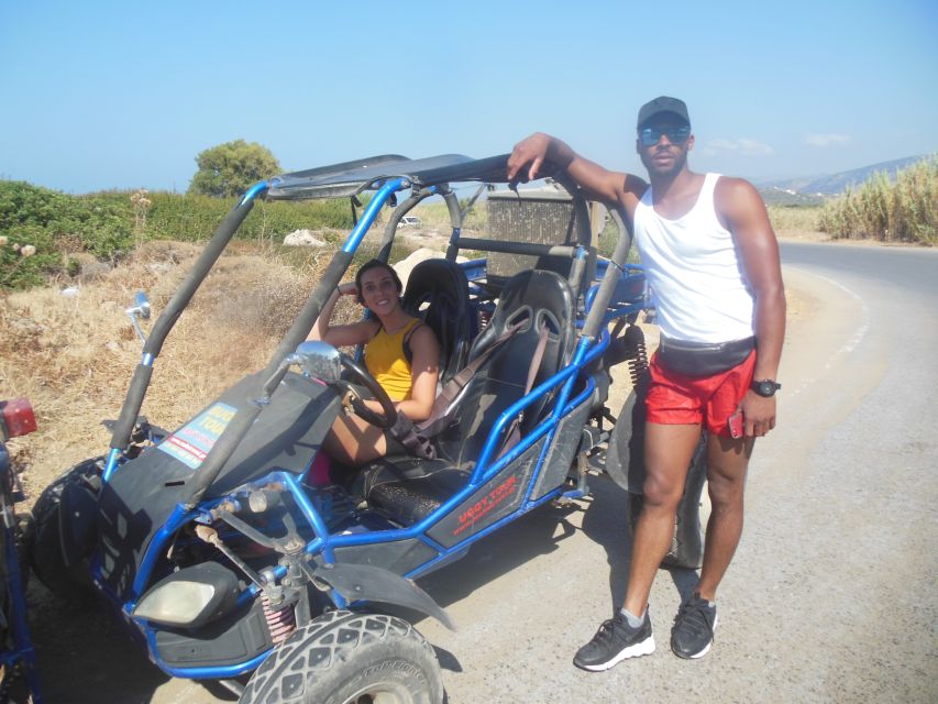 Buggy safari Crete (Transfer and lunch) analipsi- hersonisos - Lunch in Sissi/Latsida: simple Cretan food, served as a break