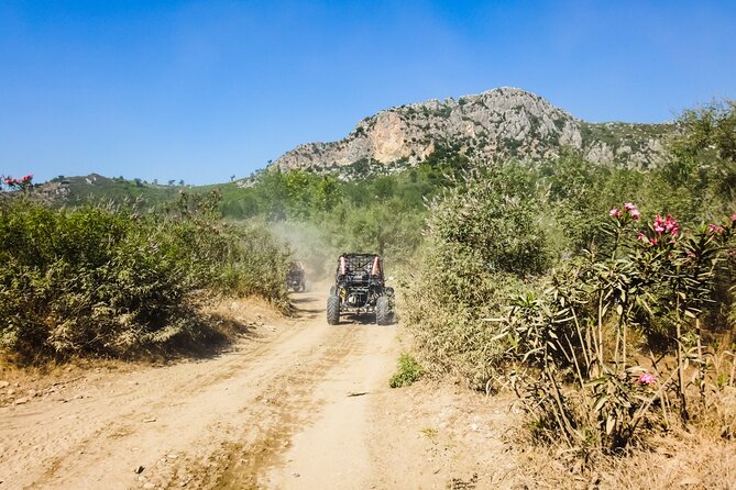 Buggy Safari Experience in Marmaris with Transfer - When the fun gets messy: water-spray moments and dusty reality