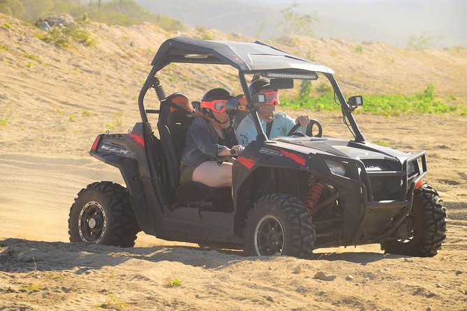Cabo Candelaria Village Adventure (Quad UTV) - The off-roading setup: safety gear plus a course that’s built to challenge