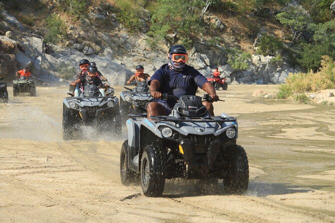 Cabo Migrino Beach and Desert ATV Tour plus Tequila Tasting - Stop 2: Tight beach trails, desert stop-shows, and plant spotting