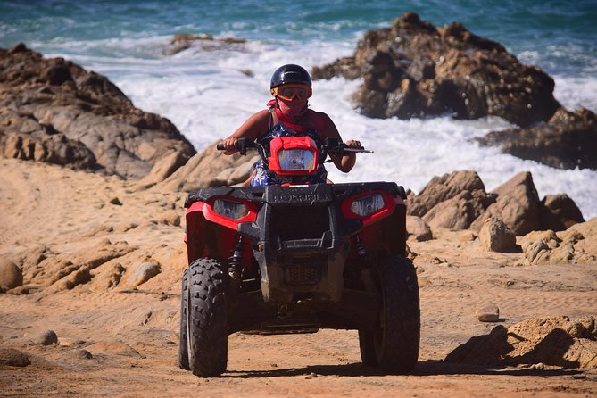 Cabo Migrino Beach and Desert ATV Tour plus Tequila Tasting - Cabo pickup, time on the clock, and what the $75 really buys
