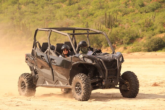 Cabo Migrino Beach & Desert Tour (Quad UTV) - The beach section: wind, views, and tight corners